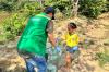 Prefeitura realiza ação de limpeza e plantio de árvores às margens do Rio Jaru