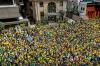 Campanha de Flávio Bolsonaro realiza manifestação na Paulista