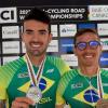 Brasil emplaca prata e bronze no Mundial de paraciclismo de estrada