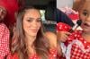 Neymar, Bruna Biancardi e a filha Mel combinam looks caipiras para festa junina fora de época