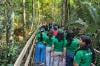 Passeios educativos no Parque Natural aproximam estudantes da natureza em Porto Velho