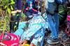 Capotamento de caminhonete deixa vitima com múltiplos ferimentos graves