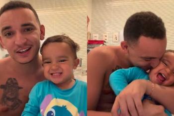 “Eu tenho a senha”: João Gomes se derrete ao ver o filho cantar sua música