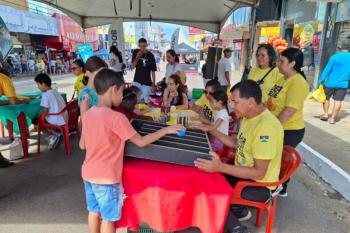 Atividades educativas são promovidas durante evento em centro comercial de Porto Velho