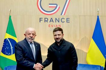 Lula e Zelensky debatem saída diplomática para guerra Ucrânia x Rússia