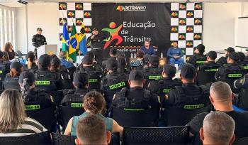 Uniforme padronizado é entregue oficialmente e estabelece nova identidade visual aos agentes de trânsito do Detran-RO 