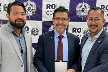 5ª Promotoria de Justiça de Ji-Paraná recebe maior honraria da segurança pública estadual