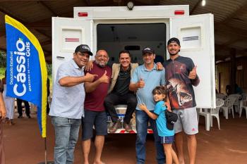 Cássio Gois garante socorro rápido e digno aos moradores do distrito 14 de Abril, em Espigão do Oeste