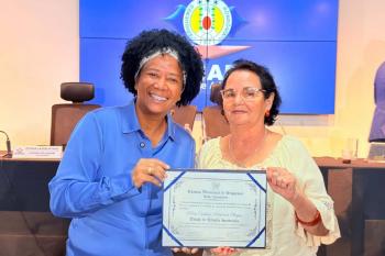 Deputada Sílvia Cristina recebe o título de cidadã honorária de Ariquemes