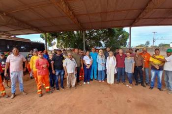 Prefeitura realiza Ação em Saúde para servidores da Secretaria Municipal de Obras e Serviços Públicos