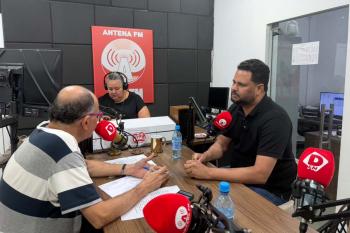 Samuel Costa defende reforço da segurança pública e combate às facções em entrevista na Antena Hits 102 FM