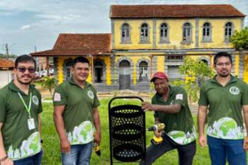 Projeto Resíduos Sólidos instala lixeiras de coleta seletiva em pontos turísticos de Guajará-Mirim