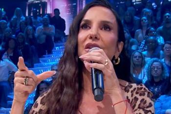 Ivete Sangalo rebate Luciano Huck: 