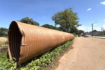 Prefeitura de Porto Velho reforça drenagem na avenida Calama e amplia capacidade de escoamento