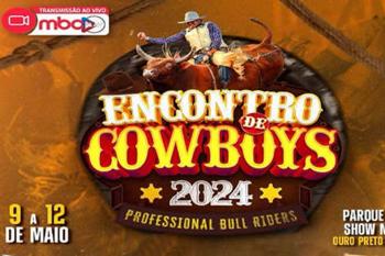 Encontro de Cowboys 2024 inicia nesta quinta-feira, 9, e vai até domingo, 12, em Ouro Preto do Oeste
