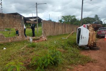 idosa morre após ser atropelada por carro em alta velocidade