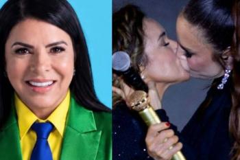 Mara Maravilha detona Daniela Mercury ao resgatar beijo com Ivete