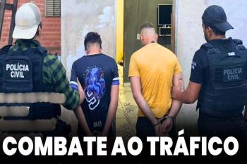 Foragido é capturado e ação policial combate tráfico de drogas  
