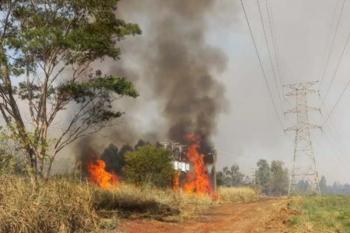 Queimadas podem provocar interrupções no fornecimento de energia em Rondônia
