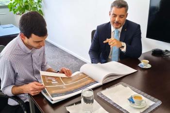 Deputado Federal Thiago Flores apresenta projeto do aeroporto de Ariquemes à Azul