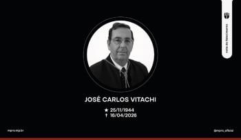 MPRO lamenta falecimento do procurador de Justiça aposentado José Carlos Vitachi, entusiasta da modernização em processos de trabalho do MPRO