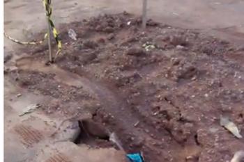 Moradores do bairro Boca Negra cobram conclusão de serviços realizados por empresa