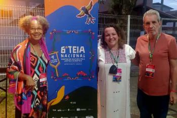 Produtores de cultura de Rolim de Moura participam da 6ª Teia Nacional dos Pontos de Cultura 