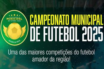 Final do Campeonato Municipal de Futebol 2025 movimenta Espigão neste sábado 