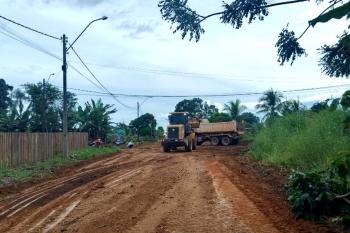 Semader em ação: Trabalho intenso leva melhorias ao distrito pacarana
