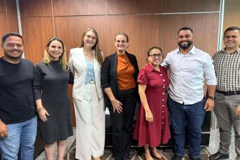 Deputada Gislaine Lebrinha acompanha demandas da educação em agenda no CPA, em Porto Velho