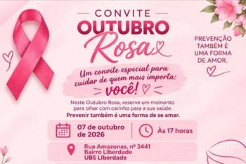 Outubro Rosa: UBS Liberdade promove ação especial voltada à saúde da mulher