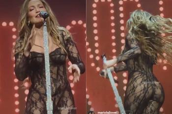 “Não sei do que estão falando”, rebate Jennifer Lopez após críticas a look transparente em show