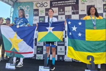 Estudantes-atletas de Rondônia são destaque na Copa Norte e Nordeste de Ciclismo de Estrada de 2026, em Fortaleza