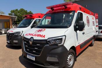 Novas ambulâncias reforçam estrutura do SAMU em Porto Velho
