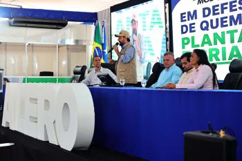 Audiência pública no estande da Assembleia Legislativa de Rondônia debate impactos dos embargos ambientais