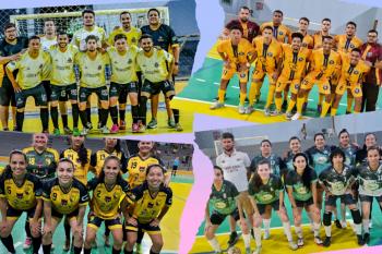 Finais dos torneios de futsal masculino e feminino acontecem nesta sexta-feira