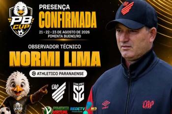 PB CUP 2026 terá observador técnico do Athletico Paranaense em Pimenta Bueno