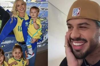 Após Zé Felipe afirmar que irá impor nova rotina aos filhos, Virginia mostra presentes de Vini Jr.