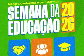 Semana da Educação 2026 acontece nos dias 5 e 6 de agosto; programação contará com palestras e premiação SAERO