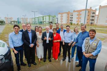 Lula entrega 1.276 unidades do Minha Casa, Minha Vida no RS