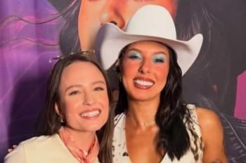 “Sou muito sua fã”, escreve Larissa Manoela após encontro com Ana Castela