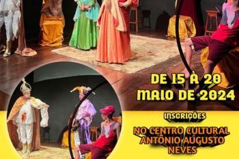 Prefeitura de Pimenta Bueno e Ampib Apresentam Oficina de Teatro Gratuita com Daniel Rocha