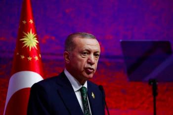Presidente turco,Recep Tayyip Erdogan, recebe líder do Hamas no fim de semana