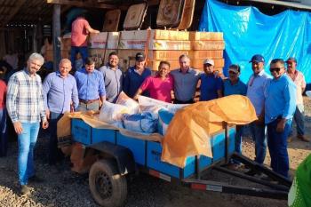 Com investimento de Ezequiel Neiva, piscicultores recebem mais de 400 mil alevinos em Alta Floresta
