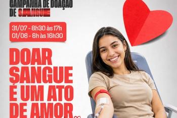 Espigão do Oeste recebe mais uma Campanha de Doação de Sangue nos dias 31 de julho e 1º de agosto