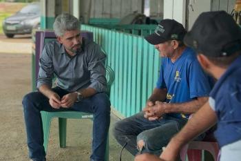 Wiveslando Neiva intensifica visitas e reforça pré-candidatura no distrito de Extrema, em Porto Velho