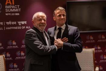 Lula e Macron tratam de defesa, ciência e tecnologia e comércio