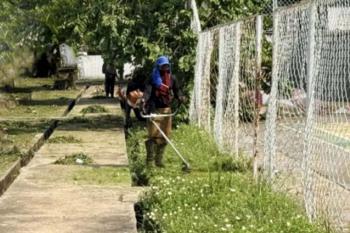 Complexo Poliesportivo Deroche, em Porto Velho, recebe serviços de limpeza