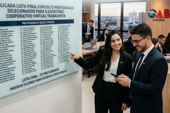 Confira lista final com os 72 profissionais selecionados para o Escritório Corporativo Virtual Trabalhista