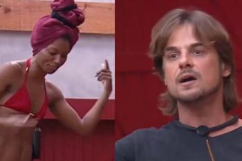 Erthal sobre Tina em A Fazenda: 